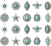 [UR URLIFEHALL] Assorted Themed Charms Dangle Charms Pendants for DIY Earring Bracelet Necklace Jewellery Making Crafts