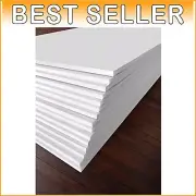 Durable Matte White Foam Board 15-Pack - Ideal for Signs, Presentations & Art