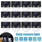 12Pack LED Solar Powered Light Outdoor/Garden/Yard/Wall/Fence/Pathway Lamp US