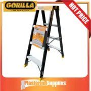 Gorilla Ladder Pro-Lite 1.2m 4 Step Double Sided Fibreglass FSM004-PRO