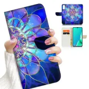 ( For Vivo Y11s ) Flip Case Cover AJ23982 Abstract Flower