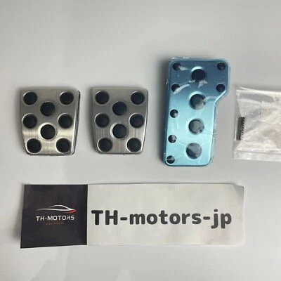 Toyota Genuine MR2 SW20 SW21 MT 5SPEED Aluminum Pedal & Pin Set