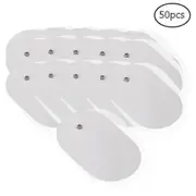 50 Pieces Electrode Pads For Digital Tens Therapy Machine Electronic Cervical Vertebra Physiotherapy Massager Low Frequency