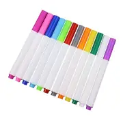 12Pack Multi Color Liquid Chalk Pens Marker Colored White Board Wipe Clean