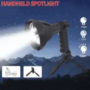 LED Handheld Spotlight Rechargeable Hunting Camping Flashlight Spot Light Torch
