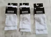 Lot of 3 Bonds Organics UWRP2W Girls White Ribbed Chesty Singlet 2 Pack Size 12