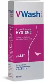 V WASH PLUS LIQUID WASH Intimate Wash (100 ml, Pack of 1)