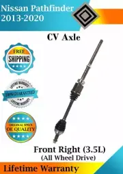 New OE Front Right CV Axle For 2013-2020 Nissan Pathfinder 3.5L 4X4 Lifetime W. (for: Nissan)
