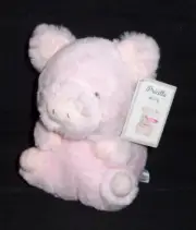 8" NEW Aurora Pricilla the Pig Pink Soft Piggy Piglet Plush Stuffed Animal