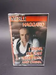 Merle Haggard I Think I'll Just Stay Here And Drink Cassette Sealed MCAC-20305