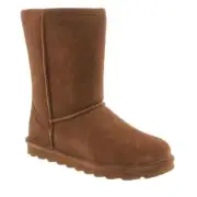 Bearpaw Elle Short Hickory Classic Suede Boots Women's Size 8