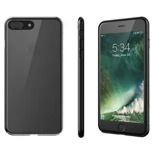 強強滾p-SwitchEasy iPhone 7 Plus /iPhone8Plus 5.5吋 Nude透明金屬感保護殼