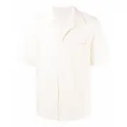[Our Legacy] Our Legacy Textured-finish Short-sleeved Box Shirt 52 IT NEUTRALS