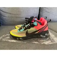 在飛比找蝦皮購物優惠-Nike 螢光透明慢跑鞋aq1090-700 us6.5/c