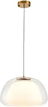 CJLWSLCO Modern Simple Jelly White Glass Chandeliers Restaurant Bedroom Living Room Bar Decoration Pendant Light LED E27 Light Source Hanging Lamp Modern Simple Home Lighting Fixtures