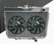 Aluminum Radiator+FAN FOR 1967-1970 Ford Mustang/1968 1969 Mercury Cougar / XR7 (for: Ford)