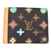 Louis Vuitton Tyler the Creator Craggy Monogram Multiple Wallet Brown AUTHENTIC