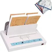 Thermal Binding Machine, A3 (Short Edge)/A4/A5 Electric Hot Melt Binding Machine, PTC Ceramic Heating, 1-50MM Binding Thickness Universal Thermal Binding Machine, for Tenders