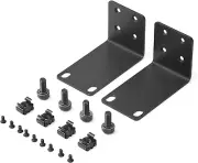 Universal Rack Mount Kit 1U Rack Ears for NETGEAR Series Switches JGS/MS/RPS