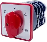 GUMMMY HZ5-40/7.5KW M07 Star Delta Start Dual Speed Motor High and Low Switching 40A Universal Transfer Rotary Cam Switch