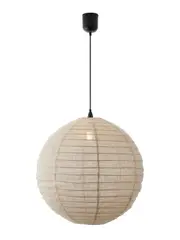 Tamarind 600mm Round Handcrafted Linen Shade Only in Natural
