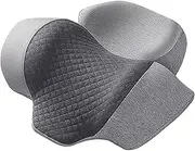 Perfk Neck Pillow Memory Foam Pillow,Cervical Traction Device,Stretcher,for Bolster Support Breathable High Density