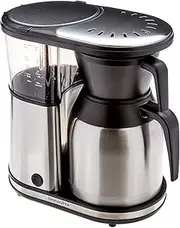 [Bonavita] 8 Cup Drip Coffee Maker Machine with Carafe, One-Touch Pour Over Brewer, SCA Certified, 1500 Watt, BPA Free, BV1900TS with Resting Basket