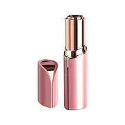 Facial Hair Removal for Women Painless Hair Remover Waterproof Shaver Razor Hair Remover with LED Light for Face Bikini Peach Fuzz Upper Mustache Lip Chin (Ros