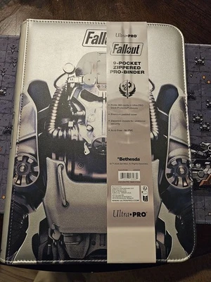 Ultra Pro Brotherhood of Steel 9-Pocket Binder Official IN HAND