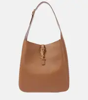 [Saint Laurent] Saint Laurent Le 5 à 7 Supple Large leather shoulder bag One Size brown