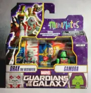 GUARDIANS OF THE GALAXY ~ Marvel Minimates / DRAX THE DESTROYER & GAMORA