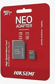 HIKSEMI Ultra microSD Adapter/256GB/, up to 92MB/s Read Speed, 50MB/s Write Speed, KSA Virsion with Warranty 7 Years