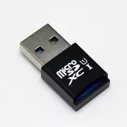 High Speed USB 3.0 MicroSDXC Card Reader, TF USB Adapter,Support MicroSDXC 64GB