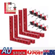 12X 160MM 90° Positioning Squares Right Angle Clamps Carpenter Corner Clamping