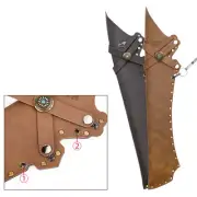 PU Leather Archery Arrow Quiver Bag Holder Hip Waist Recurve Bow Longbow Hunting