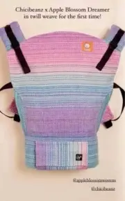 Tula Baby Carrier Apple Blossom Wovens + ChiciBeanz Handwoven Dreamer - FTG