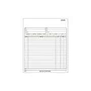 Adams 3-Part Carbonless Sales Orders Book 10.69"L x 8.38"W 50 Forms/Book 301697