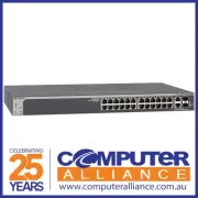 28 Port Netgear GS728TXP-100AJS ProSAFE S3300-28X Gigabit Stackable Smart POE+ S