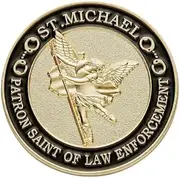 St. Michael Patron Saint of Law Enforcement Challenge Coin with Prayer 1-Pack (Single Coin)