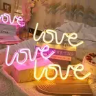 Neon Light LOVE Confession Proposal Battery USB Dual Use Styling Light LED