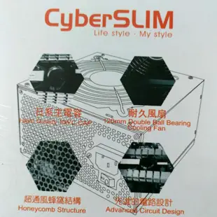 Cyberslim SNIPER 狙擊手II 550W 80+銅牌 現貨 廠商直送