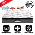 Pillow Top Soft Mattress KING Quilting Layer Medium Firm Firmness Bed Mattress