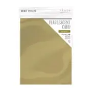 Craft Perfect Pearlescent Cardstock 8.5"X11" 5/Pkg-Majestic Gold