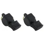 2PK Fox 40 Summit Classic CMG Whistle Coaching/Training Sports Accessory BLK