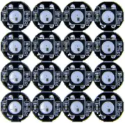 *ONE* WS2812B LED PCB Heatsink IC Addressable 5050 Black RGB 5V DC Arduino