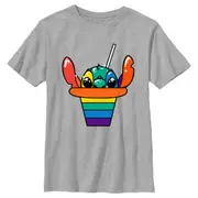 Stitch Rainbow Shave Ice Stitch T-Shirt