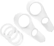 CHILDWEET 1 Pair Car Audio Speaker Bracket Spacer Easy Installation Audio Rings for DIY Speaker Upgrade Compatible with Vehicle Mounting Points No Cutting Drilling Required