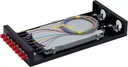 8 Ports Optical Fiber Terminal Box, Wall Mount, FC/UPC SMF simplex, LGX panel-23