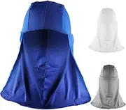 [BESPORTBLE] 3pcs Shade Hats for Men Outdoor Hat Accessories Skull Cap Liner Cycling Caps Cyclists Sun Shade Caps Neck Sun Shade Caps Long Tail Skull Caps Riding Caps Neck Sunshade Polyester