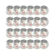 24PK Topchef Round Cake Board/Base Home Baking Pastry Accessory Grey 30cm